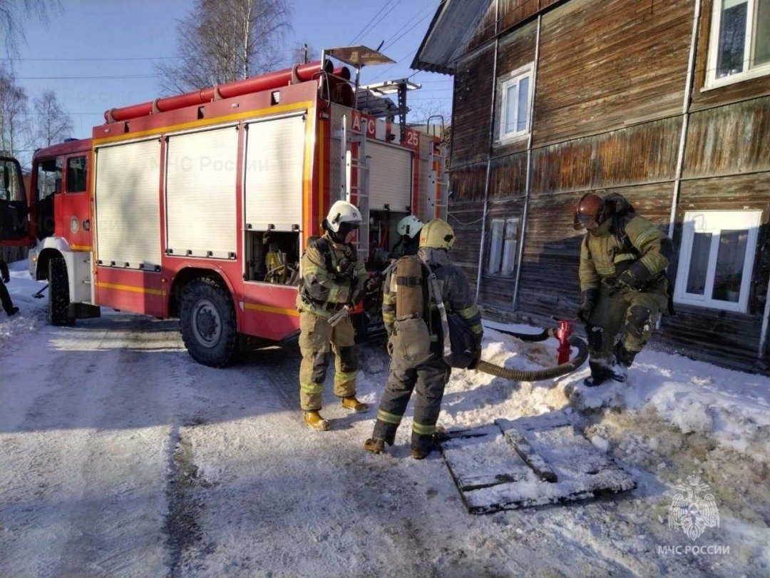 Пожарно-спасательные подразделения выезжали на пожар в Виноградоском  МО